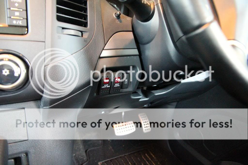 Spotlight switch Pajero 4WD Club of Victoria Public Forum