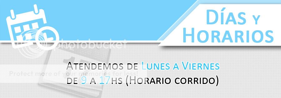 Días y Horarios