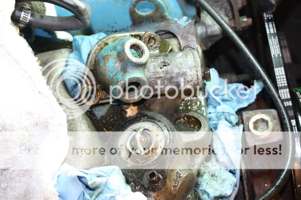Cannot remove thermostat housing... and broken bolts Page 2